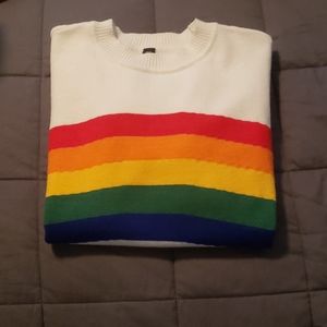 Rainbow sweater